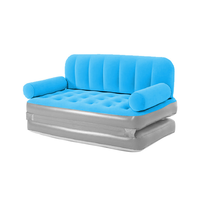 Custom Modern PVC Air chair double Inflatable Sofa Design for Indoor and Outdoor Use for Living Room Hotel Inflatable chair