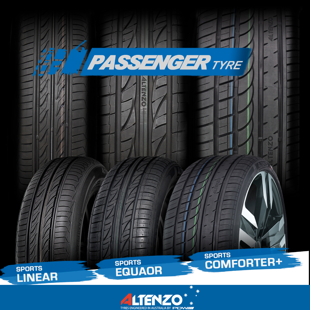 Sports Comforter + 195/55R15 Altenzo Tires Australia Engineered High Performance Passenger Car Tire PCR UHP Tyre