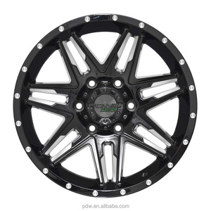 PDW 4x4 alloy wheels rims with 20 inch for off road rims and wheels for jeep wrangler for sale