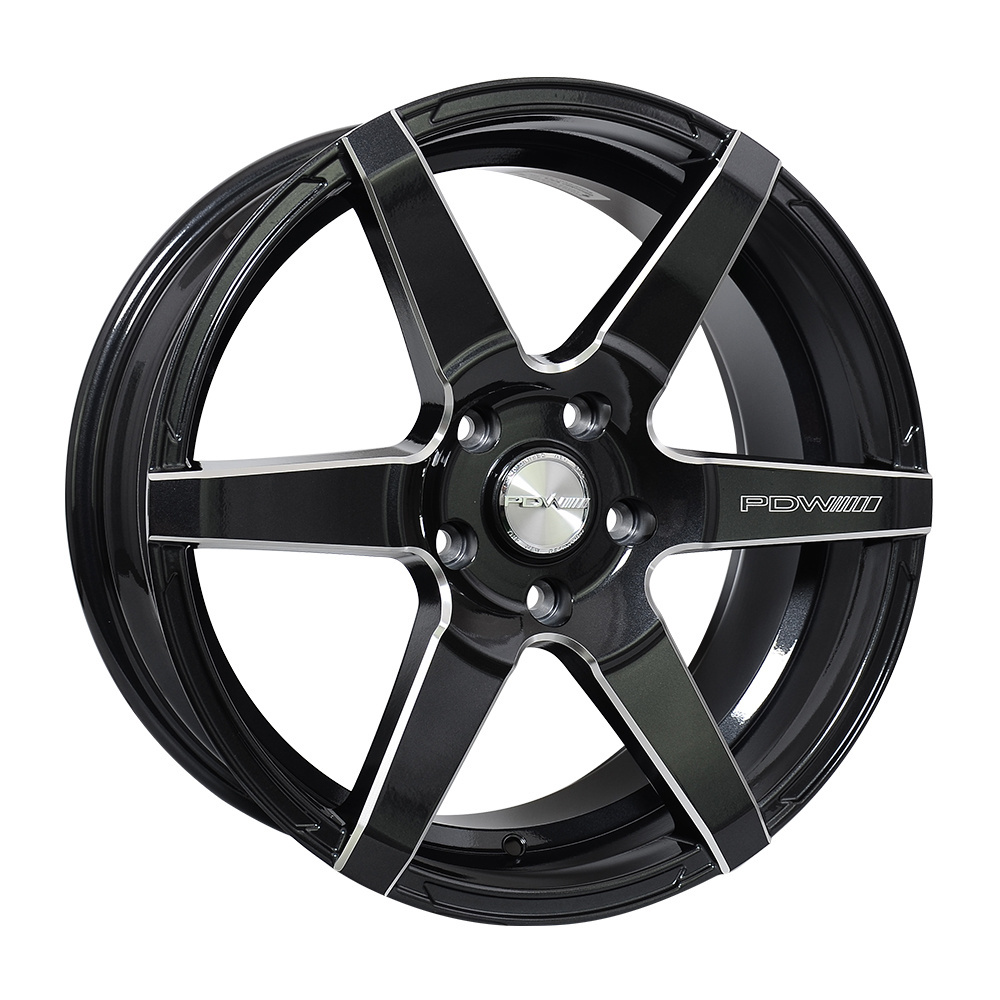 PDW 15 16 17 18 19inch 4x100 5x112 alloy wheel 5x130, aftermarket wheel rim made in china