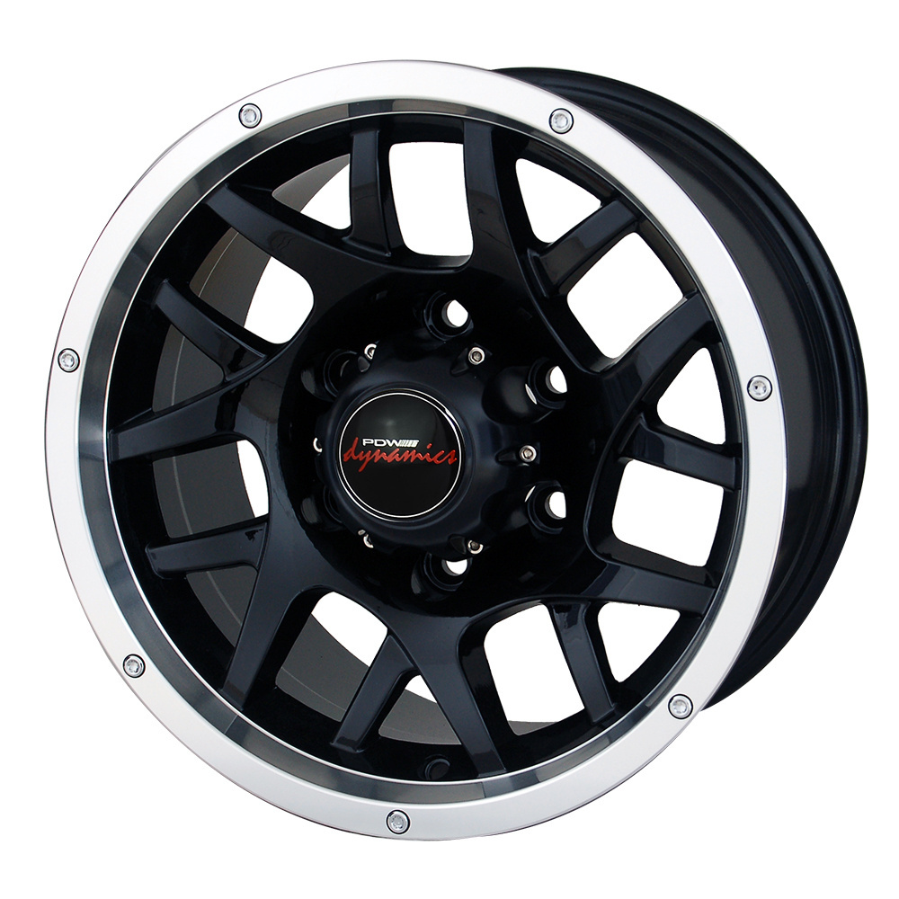 PDW five stars red blue bronze 4 hole 4x114.3 17x7 car wheel rim llantas rin rines 15 13 14 16 17 18