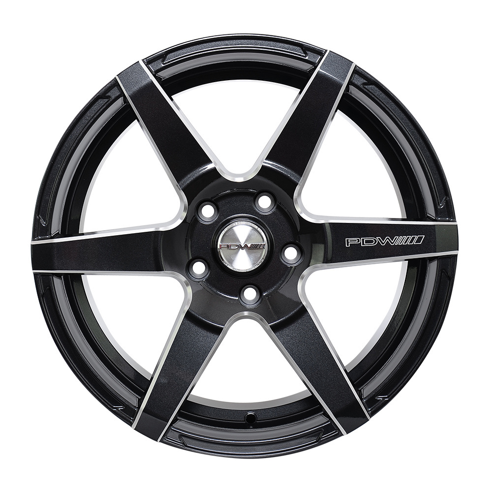 PDW 15 16 17 18 19inch 4x100 5x112 alloy wheel 5x130, aftermarket wheel rim made in china