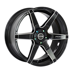 PDW racing 22 inch wheels 5x114.3 custom forged alloy passenger car wheels hyper black  vossenn rims for rolls royce rims