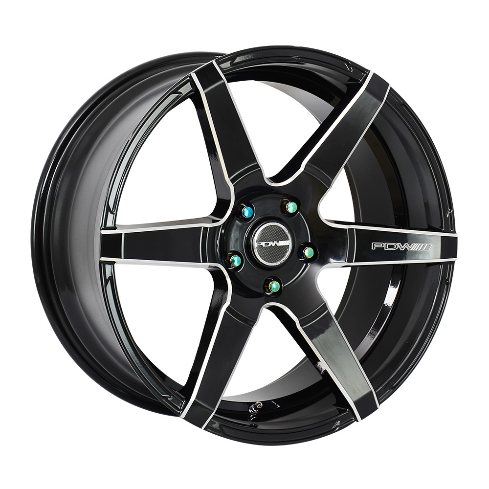 PDW 15 16 17 18 19inch 4x100 5x112 alloy wheel 5x130, aftermarket wheel rim made in china