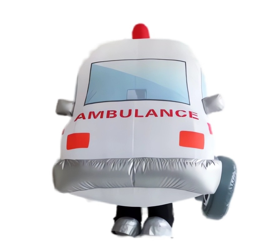 inflatable car inflatable ambulance costume for Advertising