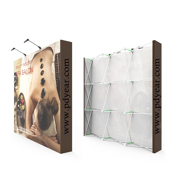 Pop up backdrop aluminium trade show display stand