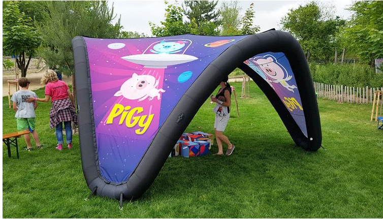 Inflatable Gazebo Tent Pneumatic Inflatable V Tents For Events Custom Outdoor Inflatable Canopy Tent