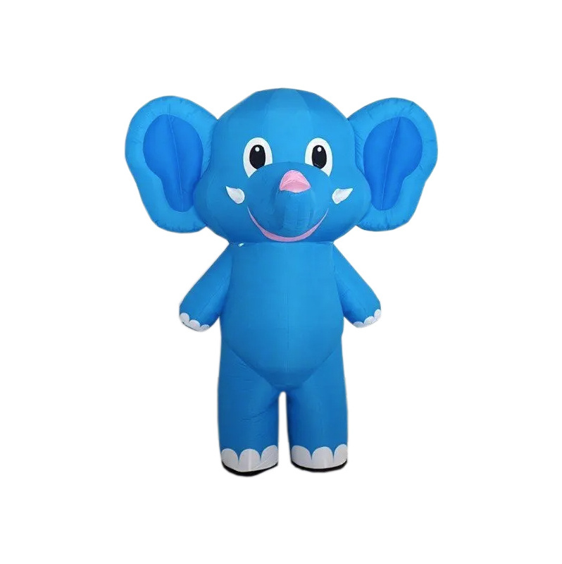 Inflatable advertising inflatable calf elephant Outdoor inflatable cartoon character for advertising decoration