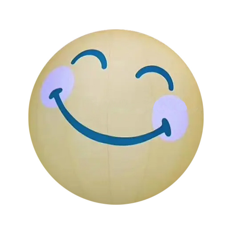 Outdoor Custom Design Huge Advertising inflatable smile ball For Decoration