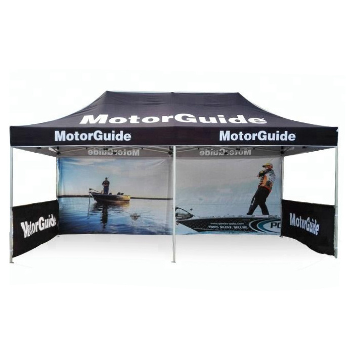 Waterproof Sublimation Outdoor Folding Exhibition Aluminum Tent Advertising Display Custom Print trade show Canopy Gazebo