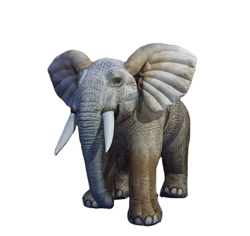 inflatable giant Clay color sculpture elephant inflatable Giant cartoon Elephant And Inflatable Animals Elephant in advertising