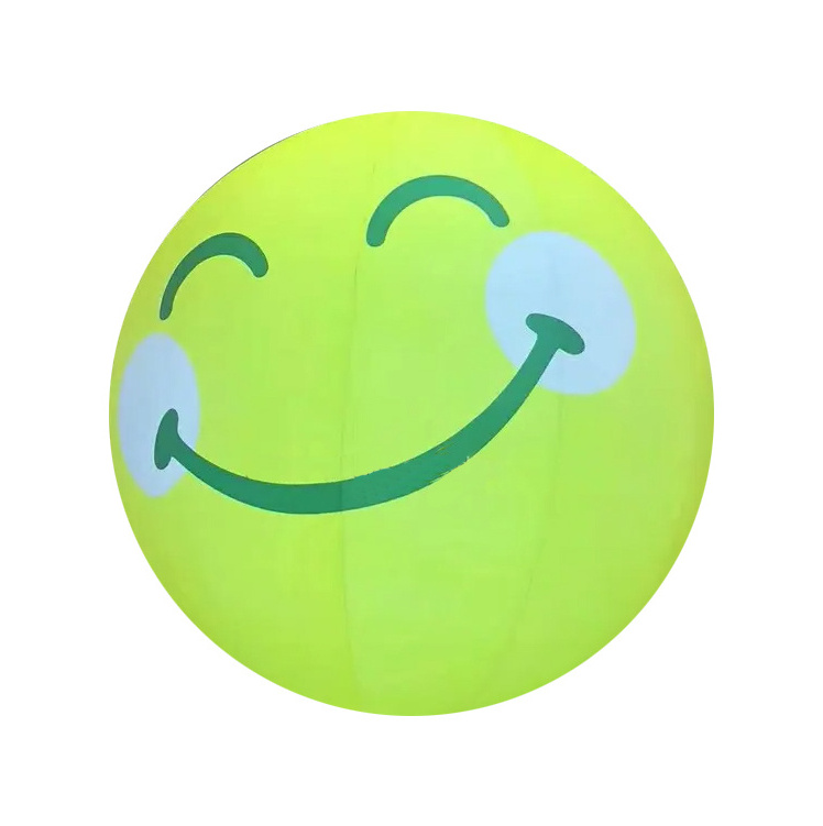 Outdoor Custom Design Huge Advertising inflatable smile ball For Decoration