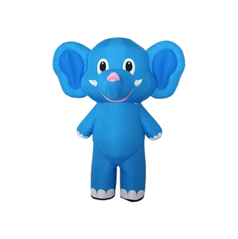 Inflatable advertising inflatable calf elephant Outdoor inflatable cartoon character for advertising decoration