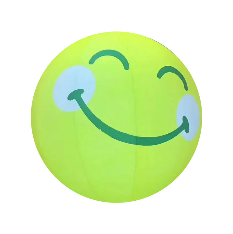 Outdoor Custom Design Huge Advertising inflatable smile ball For Decoration