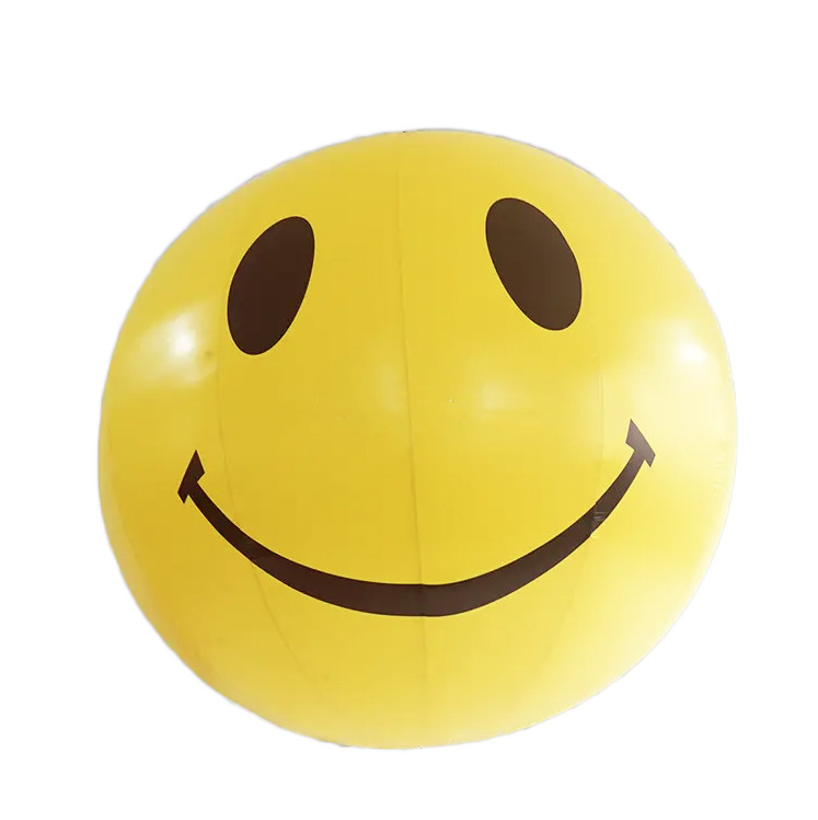 Outdoor Custom Design Huge Advertising inflatable smile ball For Decoration