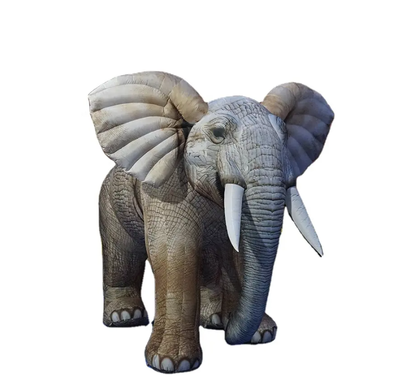 inflatable giant Clay color sculpture elephant inflatable Giant cartoon Elephant And Inflatable Animals Elephant in advertising