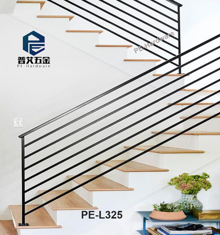 floor mounted balcony guardrail stainless steel handrail square tube balustrade stair railing design