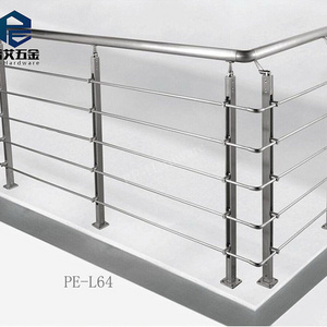 customized flatbar baluster design exterior deck stainless steel wire balustrade cable balcony railing post