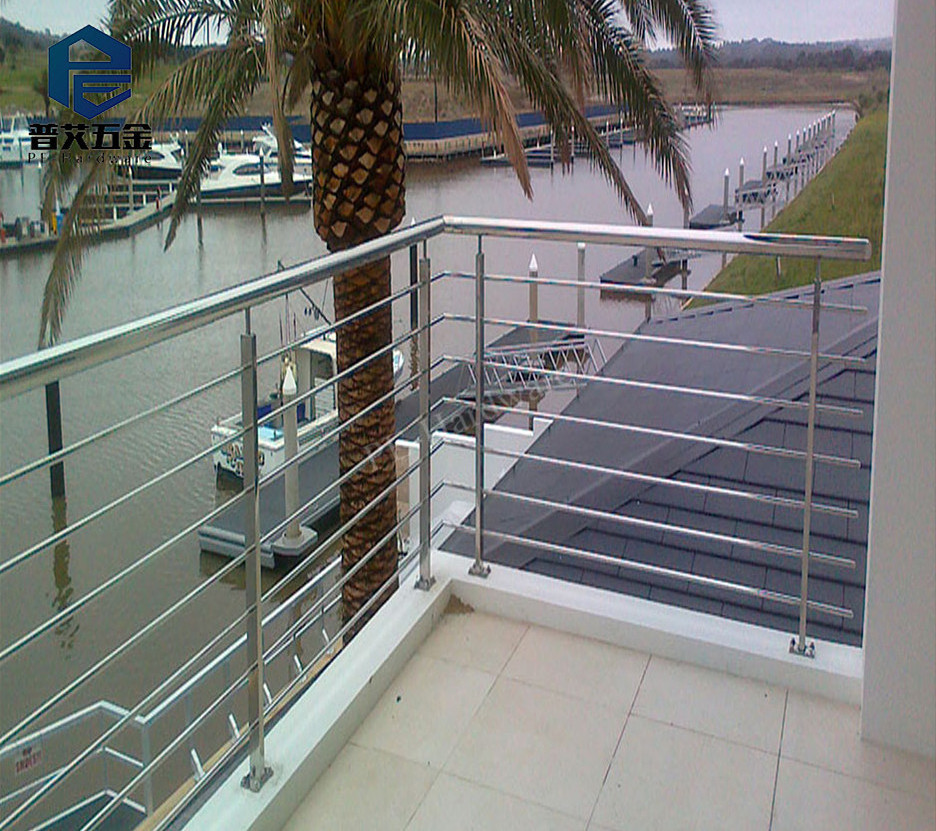 customized flatbar baluster design exterior deck stainless steel wire balustrade cable balcony railing post