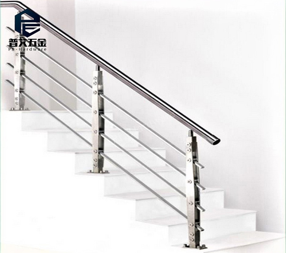 Customized Design Wrought Iron Balustrade Stairs Railings Balcony Railing Stainless Steel Railing Systems