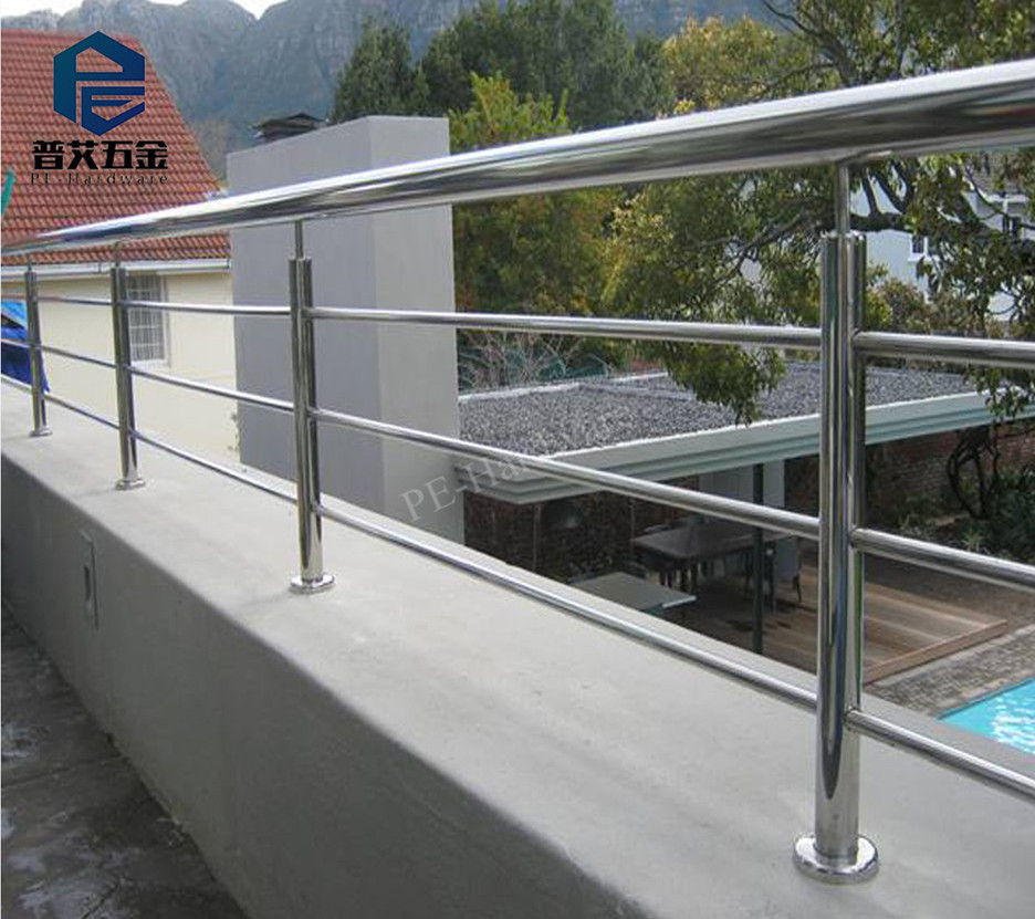 customized flatbar baluster design exterior deck stainless steel wire balustrade cable balcony railing post