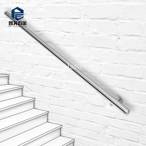 Cheap Price Stainless Steel Stair Balustrades Handrails Stair On Wall Handrail design for sale