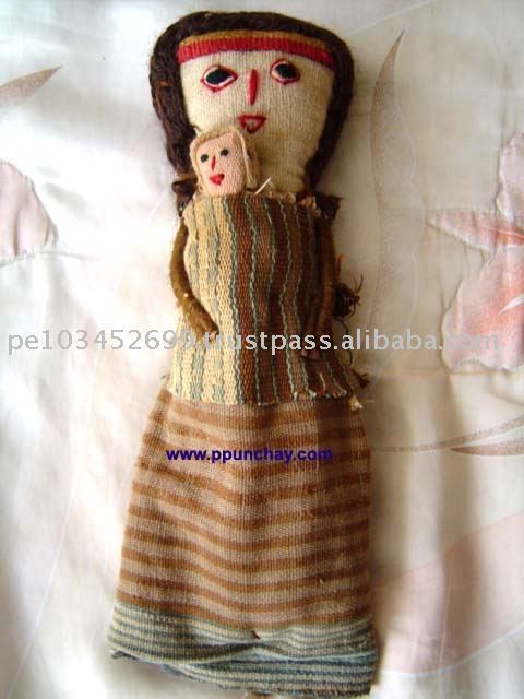 Chancay Andean Doll Toy Peru