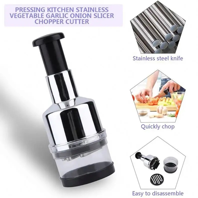 Kitchen Tools And Gadgets Manual Multifunctional Mini Salad Food Garlic Onion Cutter Vegetable Chopper