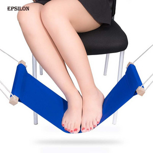 Epsilon Office Use Foot Relaxing Hammock Under Desk Foot Rest Hammock