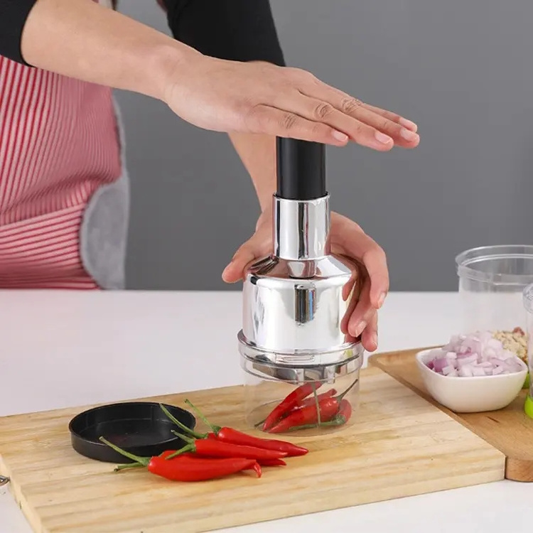 Kitchen Tools And Gadgets Manual Multifunctional Mini Salad Food Garlic Onion Cutter Vegetable Chopper