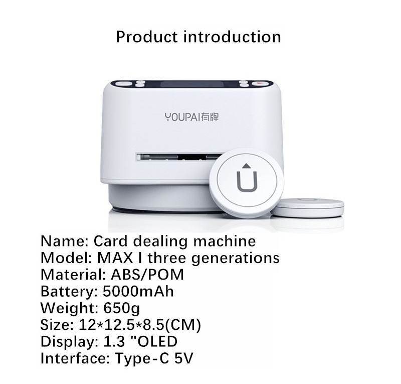 Repartidor De Cartas Auto Card Dealer Rotating Otomatic Poker Automatic Card Dealing Shuffler Dealer Machine