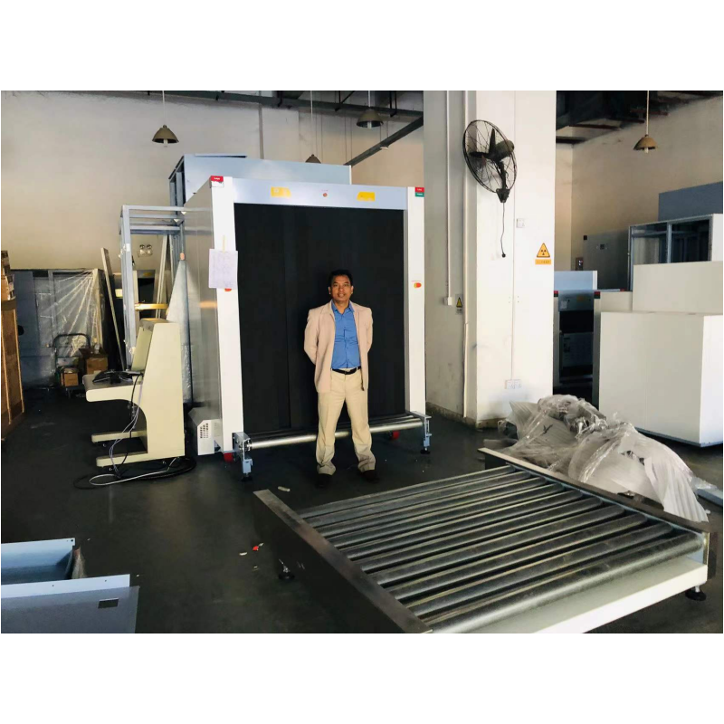 large tunnel size 1500*1800 cargo inspection system pallet security check cargo x-ray luggage scanner