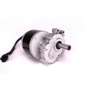 250w 24V two-stage reducer electric wheelchair motor My1016 with electromagnetic brake 75rpm 120rpm 160rpm gear motor