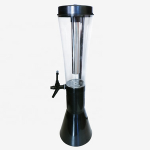 drink dispenser ice tube beer tower/table beer tower  dispenser