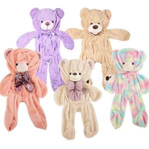 CustomPlushMaker com Wholesale Custom Stuffed Animal Toy Giant Soft Toys Teddy Bear Skin Unstuffed Plush Animal Skins