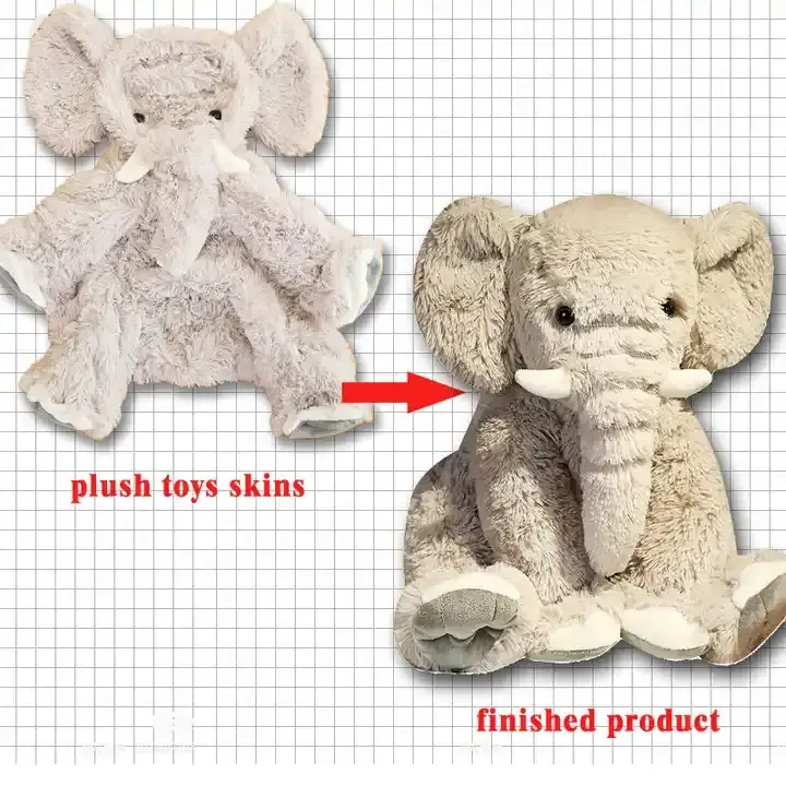 CustomPlushMaker com Wholesale Custom Stuffed Animal Toy Giant Soft Toys Teddy Bear Skin Unstuffed Plush Animal Skins