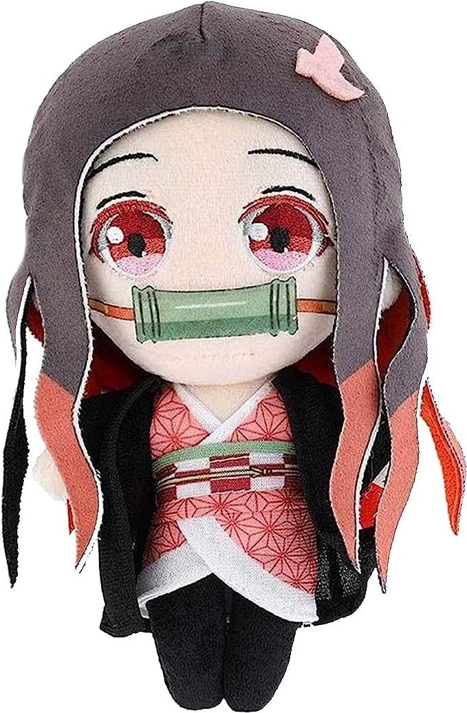 Wholesale ultrasoft Cartoon nezuko Anime Figure doll custom Plush Toy For Kids company Gift With Removable Accessories