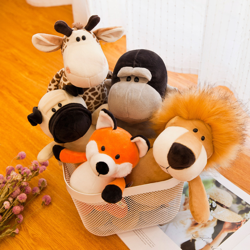 Wholesale claw machine plush keychain stuffed toys cheap soft toys of different sizes Wholesale Holiday Dolls stuffed animals