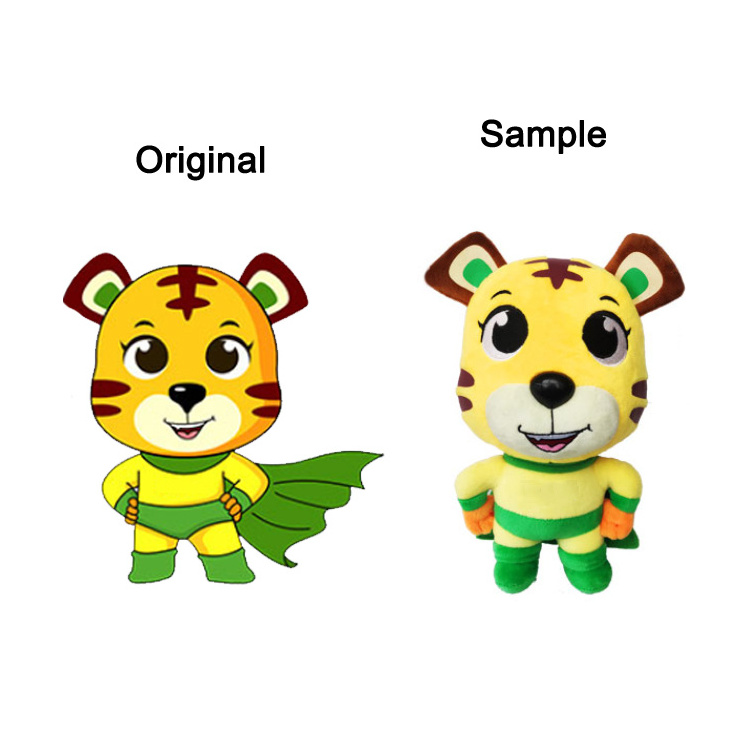 Wholesale factory customized peter pan baby tiger jellyfish maker giant Christmas gift stuffed soft fairy plush toy