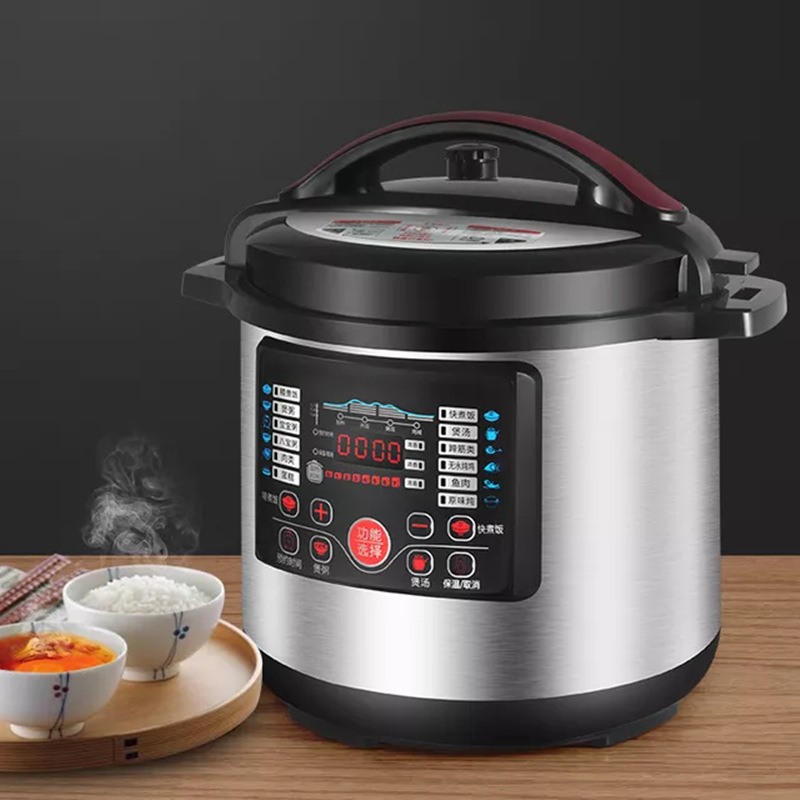 In stock commercial big pressure cooker Multipurpose Electric Pressure Cooker rice cooker 8L 10L 12L Liter LED display factory