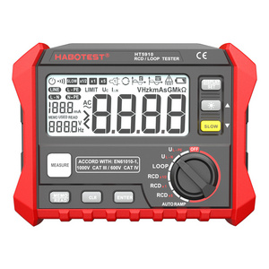 Habotest Leakage Switch Tripping Tester Measuring Rcd loop Resistance Electric Electrical Instrument HT5910