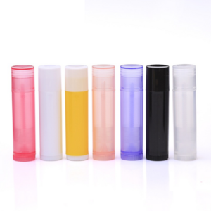 5g cosmetic empty Glue Stick transparent Travel Bottle Lipstick Tube Lip Balm Containers pp lipstick bottle