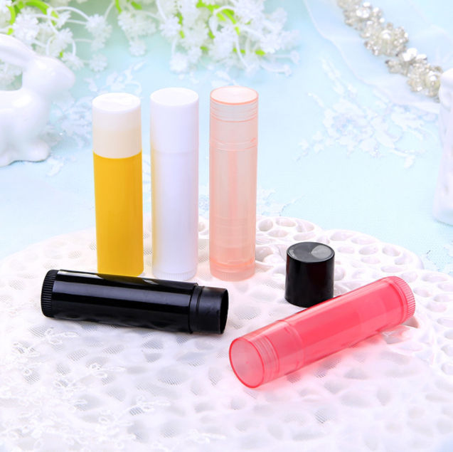 5g cosmetic empty Glue Stick transparent Travel Bottle Lipstick Tube Lip Balm Containers pp lipstick bottle