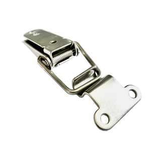 Stainless steel heavy duty hand tool latch type toggle Clamps tool box toggle latch metal buckle hasp lock