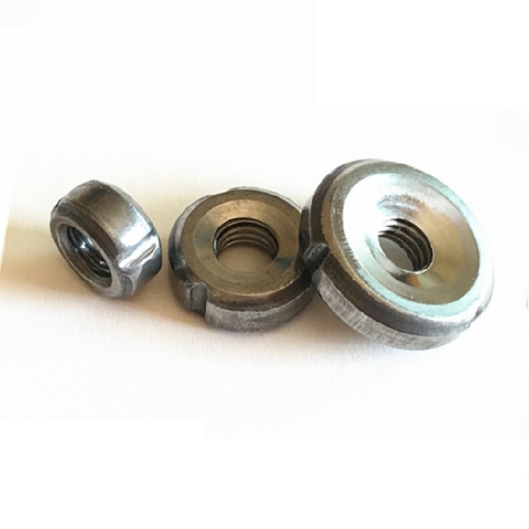 M6 Three groove Carbon steel round nut with internal thread