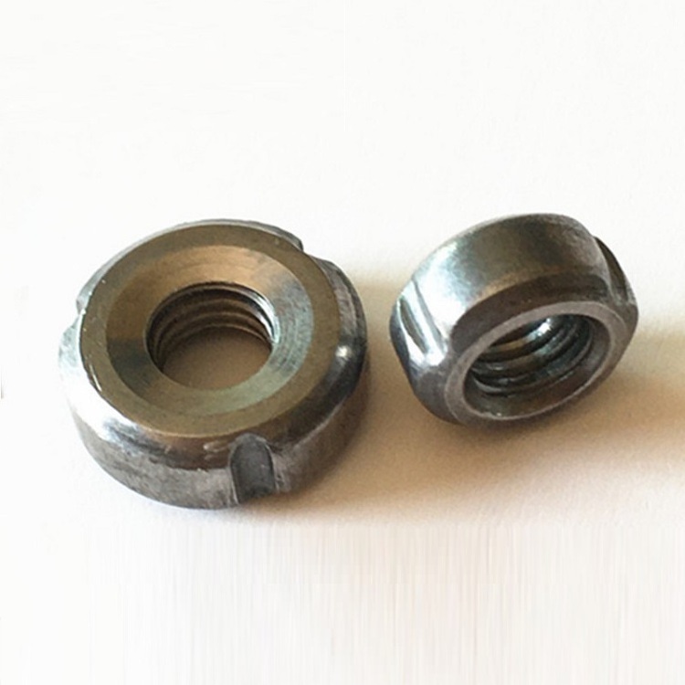 M6 Three groove Carbon steel round nut with internal thread