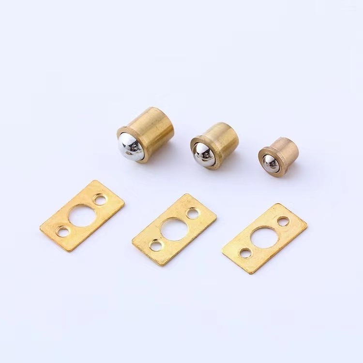 8mm Brass ball catch for wooden box wooden door