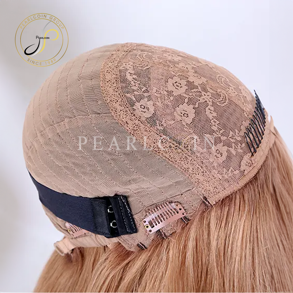 16 brown Balaia lattice colored silk top human hair Prime Minister customized Jewish women wig.