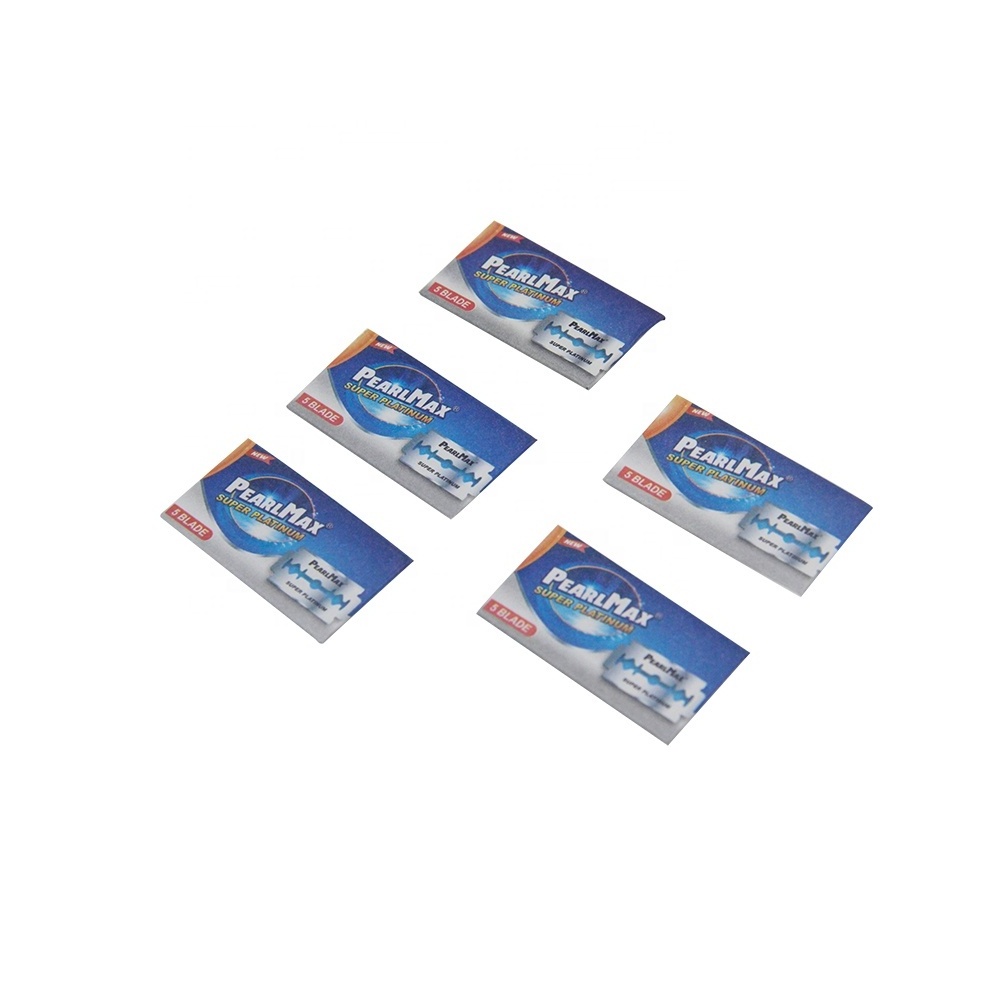 PearlMax Stainless Steel Best Quality Razor Blades Sweden Quality Razors Shaving Double Edge Razor Blade