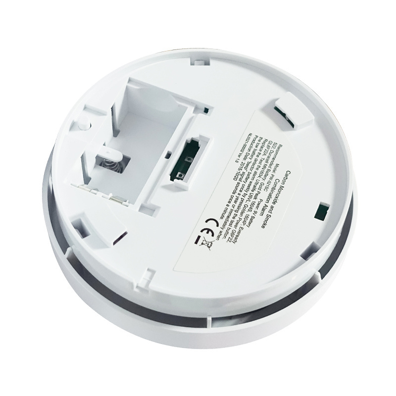 Photoelectric China Factory Supply Plastic Cover Fire Cigarette Smoke Home alarm low price PHOTOELECTRIC standalone smoke detector smoke alarm  detectors